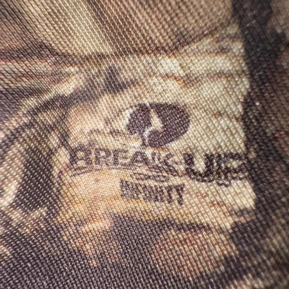 Camouflage Beanie with Orange Lining